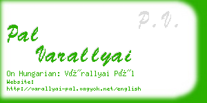 pal varallyai business card